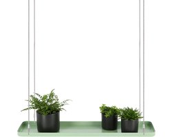 Esschert - Design - Plantenblad - hangend - rechthoekig - L - groen