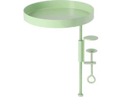 Esschert Design Plantenblad met klem rond M groen