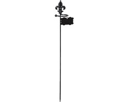 Esschert Design Plantensteun 60 Cm Staal Zwart