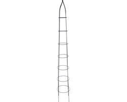 Esschert Design Plantensteun Piramide 180 Cm Staal Zwart