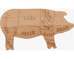 Esschert Design Snijplank varken S