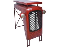 Esschert Design Tafel Tractor rood IH033
