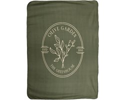 Esschert Design - tuinplaid - tuindeken - olijfgroen