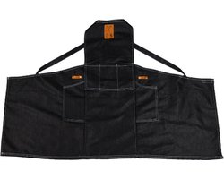 Esschert Design Tuinschort Dames 58 X 91 Cm Katoen Blauw
