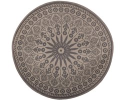 Esschert Design Tuintapijt grijs Ø170cm