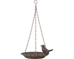 Esschert Design - Vogelbad/voederschaal - Bruin - Gietijzer - D16 x H7,5 cm
