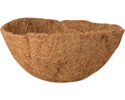 Esschert Design Voorgevormde inlegvel kokos - voor hanging basket - D25 cm - kokosinleggers / plantenbak van kokos
