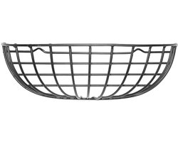 Esschert Design wandmand zwart voor planten zware kwaliteit ijzer