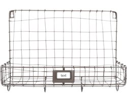 Esschert Design Wandrek Draad 39,2 X 28,7 Cm Staal Roestbruin
