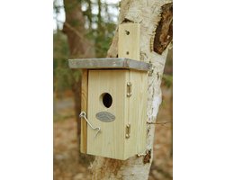 Esschert Design Winterkoning Vogelhuisje - 14 x 12 x 25 cm