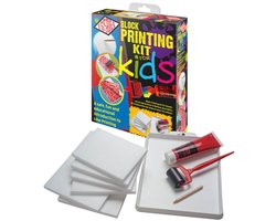 Essdee Blockprint Beginset Linosnede voor Kinderen - 10 delig
