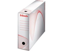 Esselte Standaard Archiefdoos - 100 x 352 x 250 mm - Wit | 25 stuks