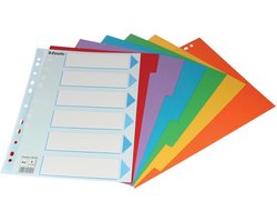Esselte tabbladen 6 tabs