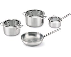 Essentials 7-delige kookpottenset Hotel Downdraft - Metaal - PFAS-vrij