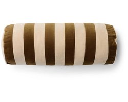 Essenza Bell Rolkussen Slate brown - 22x50 cm