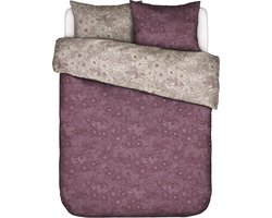 ESSENZA Camille Dekbedovertrek plum wine - Tweepersoons – 200x200/220 cm
