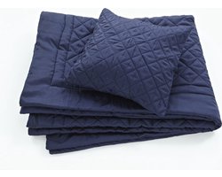 Essenza Diamond Sprei - Tweepersoons - 220x265 - Blauw