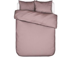Essenza Essential Satin Dekbedovertrek Katoensatijn Woodrose - Lits-Jumeaux - 240x200/220 cm