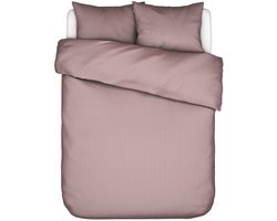 Essenza Essential Satin Dekbedovertrek Woodrose - Tweepersoons – 200x200/220 cm