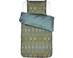 ESSENZA Fabienne Dekbedovertrek Olive - Eenpersoons – 140x220 cm + 1 kussensloop 60x70 cm