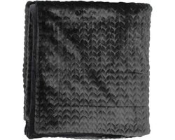 Essenza Faya Plaid - 150x200 cm - Black