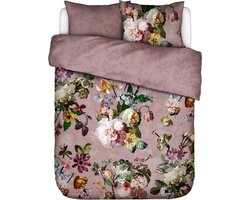Essenza Fleur Dekbedovertrek Katoensatijn Woodrose - Lits-Jumeaux - 240x200/220 cm