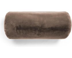 ESSENZA Furry Rolkussen Taupe - 22x50 cm