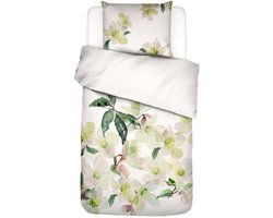 Essenza Hellea Dekbedovertrek Wit - Eenpersoons – 140x200/220 cm