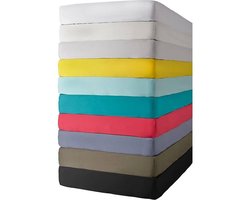 Essenza Hoeslaken Percal Eenpersoons - Mauve 80x200