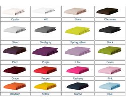 Essenza Hoeslaken Premium Jersey Eenpersoons -Color : Framboos