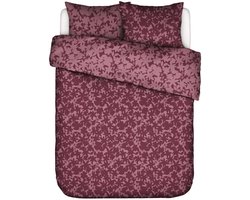 ESSENZA Imara Dekbedovertrek Bordeauxrood - Lits-Jumeaux - 240x200/220 cm