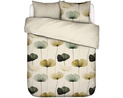 Essenza Kati Dekbedovertrek Groen - Tweepersoons – 200x200/220 cm