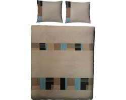 Essenza Limoges Dekbedovertrek - Tweepersoons - 200x200/220 cm - Camel