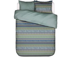 ESSENZA Lita Dekbedovertrek Surf green - Tweepersoons – 200x200/220 cm