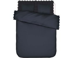 ESSENZA Maen Dekbedovertrek Nightblue - Tweepersoons – 200x200/220 cm