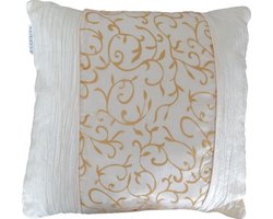 Essenza Maharadja - Sierkussen - 45x45 cm - Creme