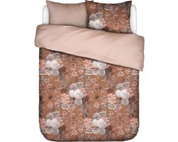 ESSENZA Maily Dekbedovertrek Mokka - Tweepersoons – 200x200/220 cm