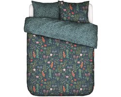 ESSENZA Marigold Dekbedovertrek Slate grey - Lits-Jumeaux - 240x200/220 cm