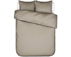 Essenza Minte Dekbedovertrek Taupe - Lits-Jumeaux - 240x200/220 cm