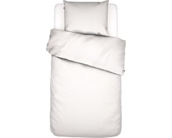 Essenza Minte Dekbedovertrek Wit - Eenpersoons – 140x200/220 cm