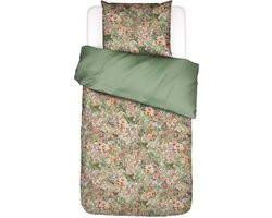ESSENZA Noleste Dekbedovertrek Greenish - Eenpersoons – 140x200/220 cm