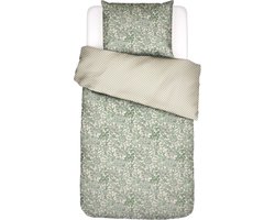 ESSENZA Ophelia Dekbedovertrek Greenish - Eenpersoons – 140x200/220 cm