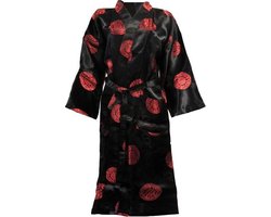 Essenza Ornament - Kimono - Maat L - Zwart