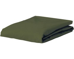 ESSENZA Premium Percale Hoeslaken Forest green - 90x200