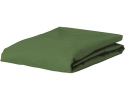 Essenza Premium Percale Hoeslaken Mosgroen - 160x210 cm