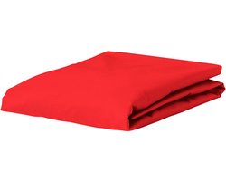 Essenza Premium Percale Hoeslaken Red - 120x190