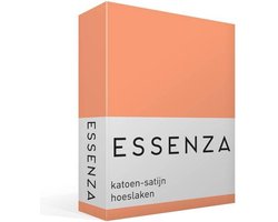 ESSENZA Satin Hoeslaken Peach