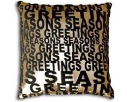 ESSENZA Sierkussen Seasons Greeting (Gold) 43x43