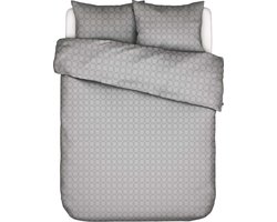 ESSENZA Teada Dekbedovertrek Grijs - Tweepersoons – 200x200/220 cm