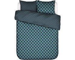 ESSENZA Teades Dekbedovertrek Nightblue - Tweepersoons – 200x200/220 cm